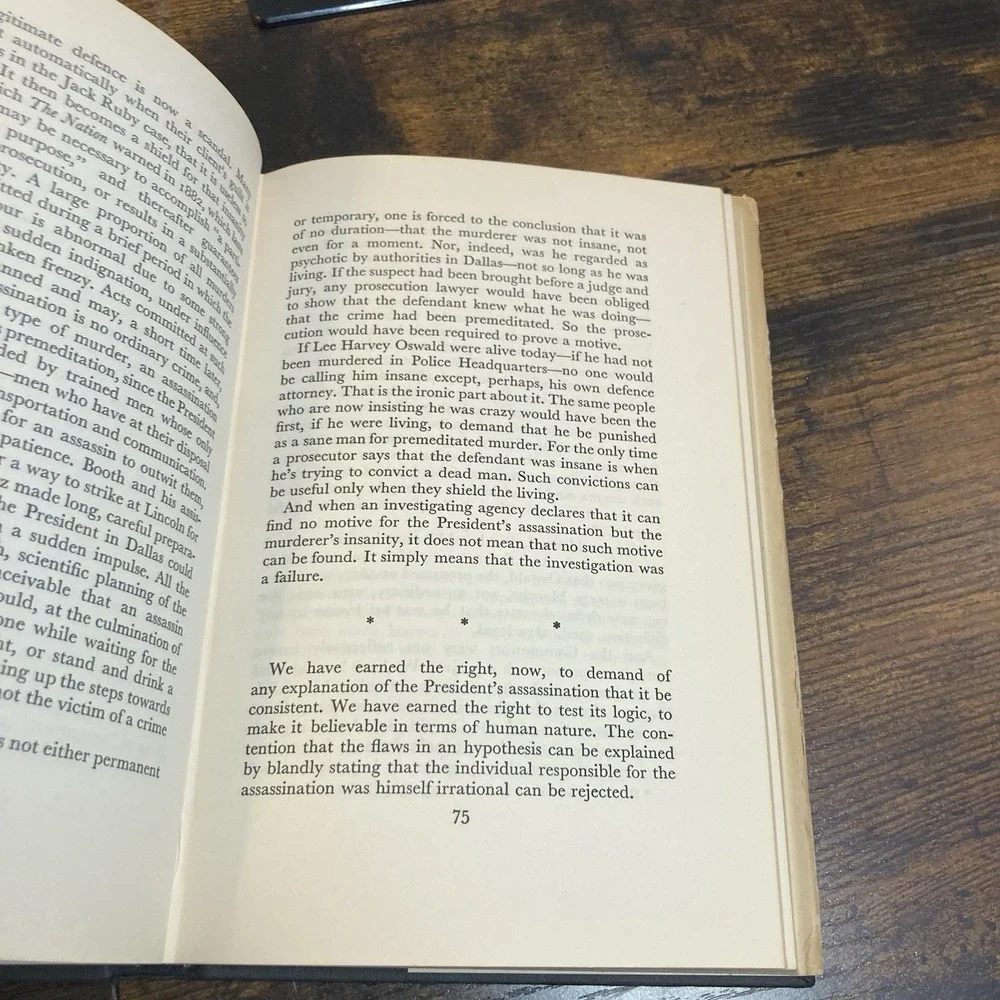 Who Killed Kennedy?  by Thomas C. Buchanan HC First‎ Edition Good 1964